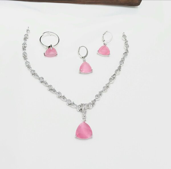 American Diamond 1 karat combo sets