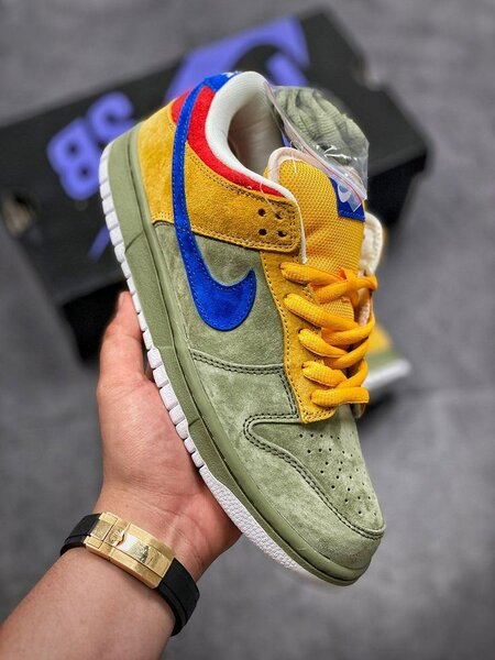 Baskets multi-couleurs tendance