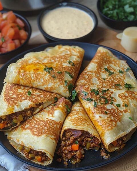 Crêpes Jambon-Fromage