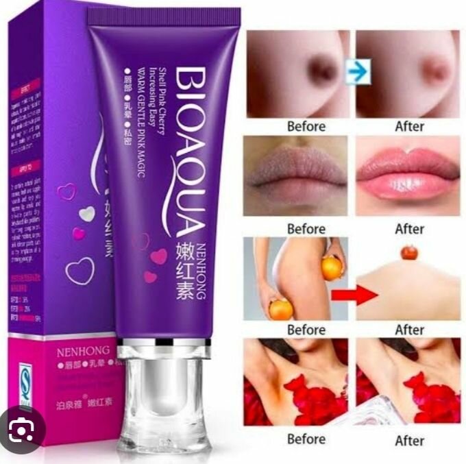 Bio Aqua Warm Gentle Pink Cream Tint For Lips Cheeks 30gm