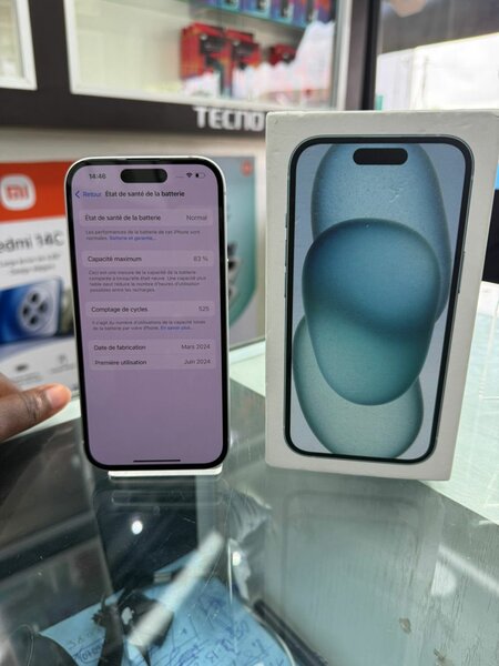 iPhone 15 Simple 128 Go  Sans