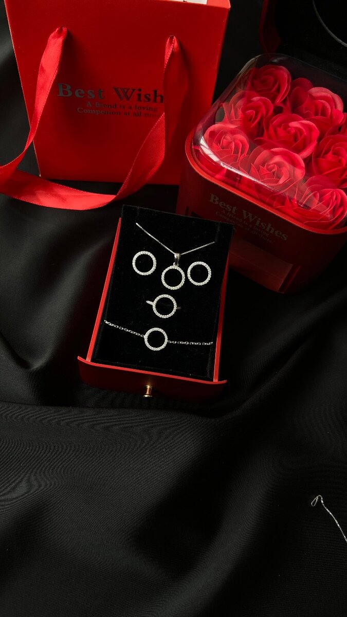 Комплект из серебра 925