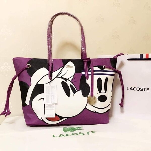 Sac cabas Mickey Lacoste