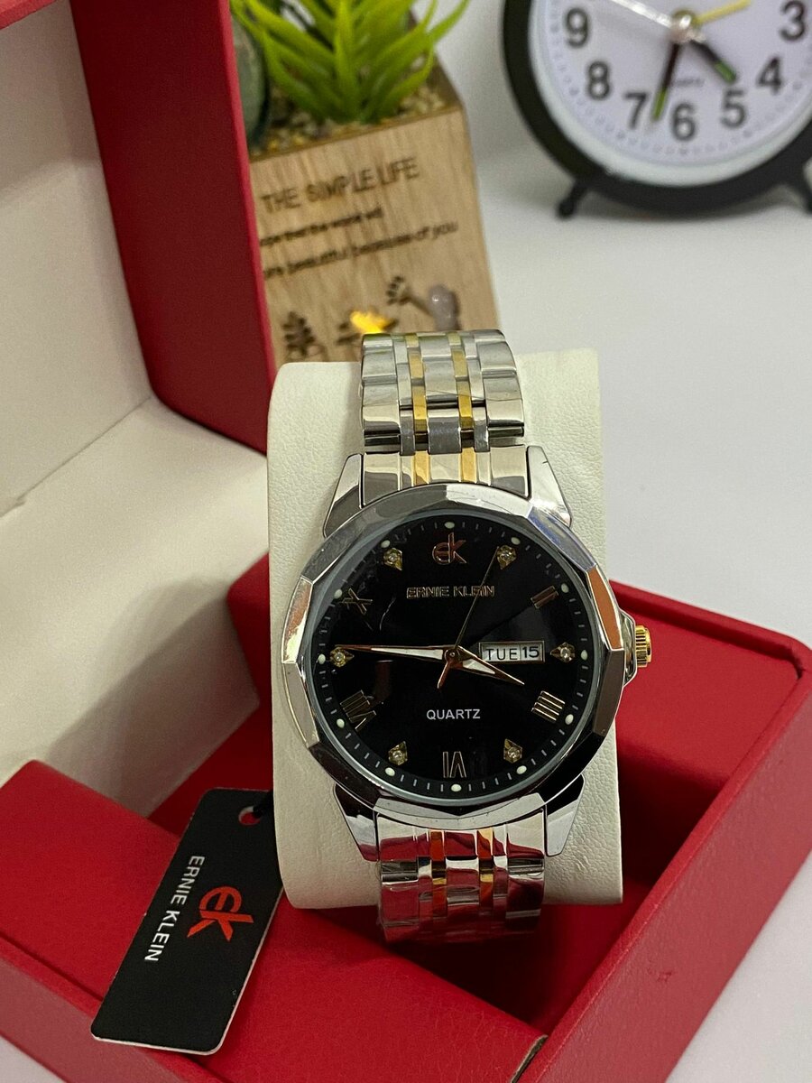 ERNIE KLEIN CHAIN WATCHES