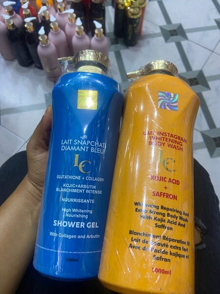 Snapchat shower gel
