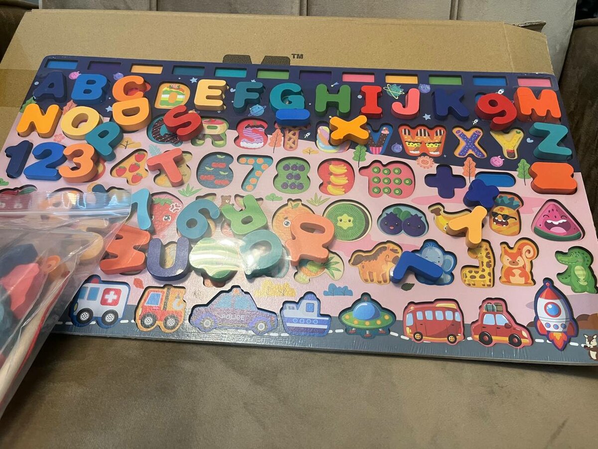 Panneau d'apprentissage MONTESSORI