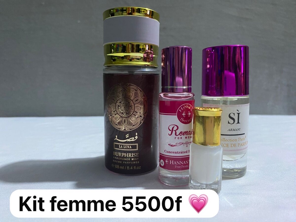 Coffret Parfum Femme Élégant