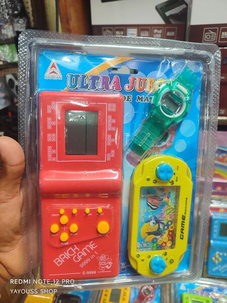Retro Handheld Game Set