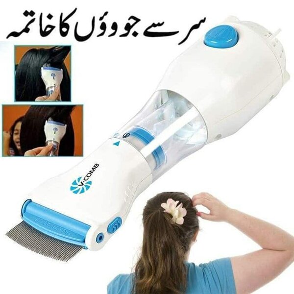 Electric Anti Lice V- Comb