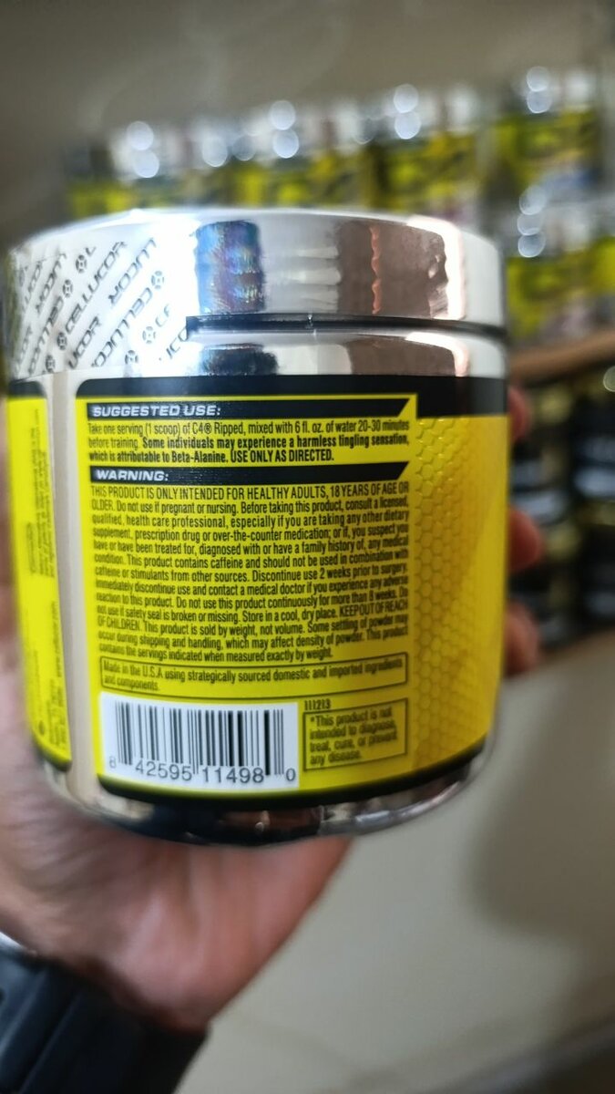 Cellucor C4 ripped 30serving