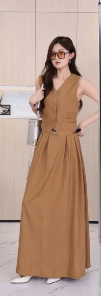 Двойка жилет и юбка