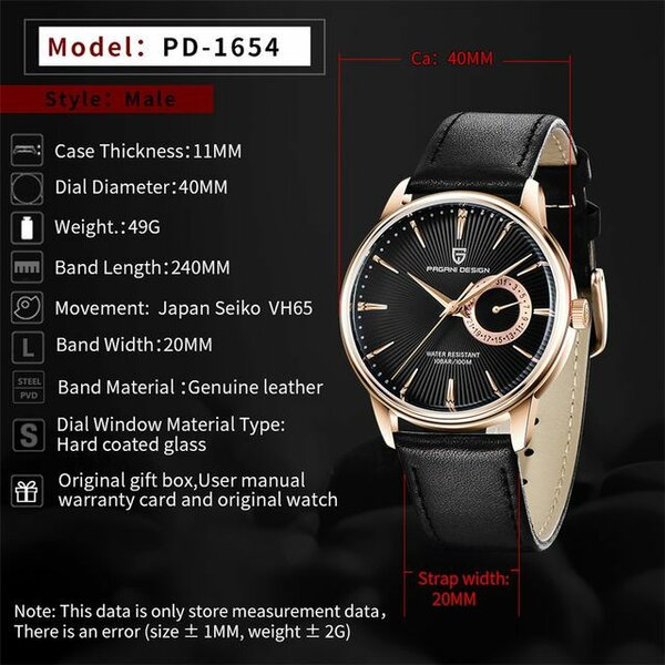 Montre Homme Pagani Étanche
