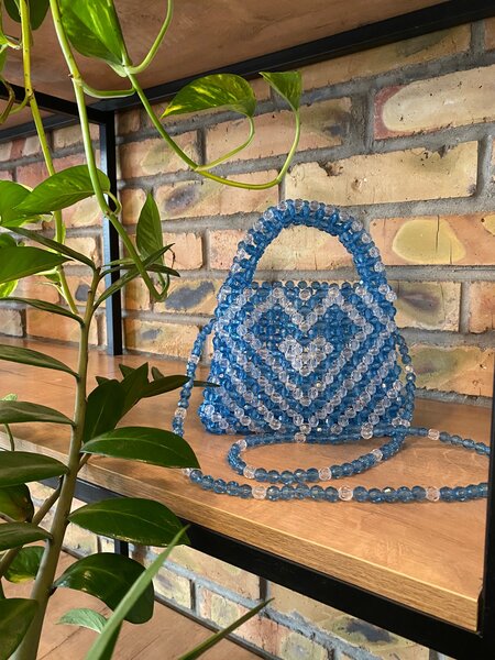 Сумка из бусин