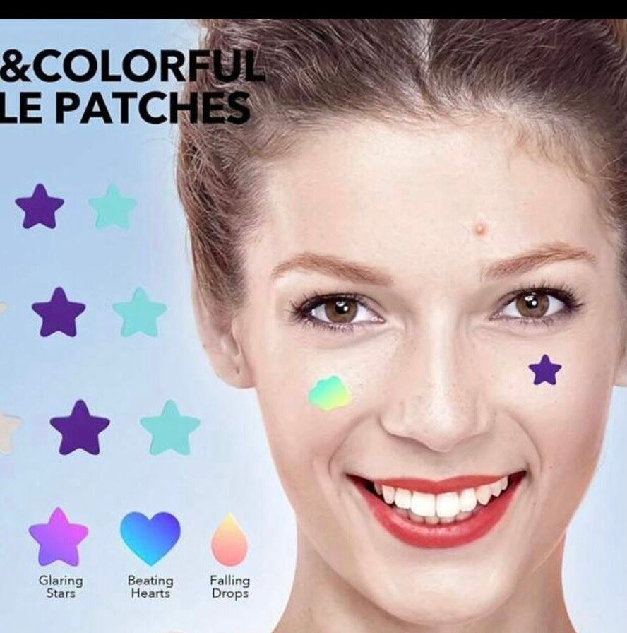 Patches colorés pour boutons