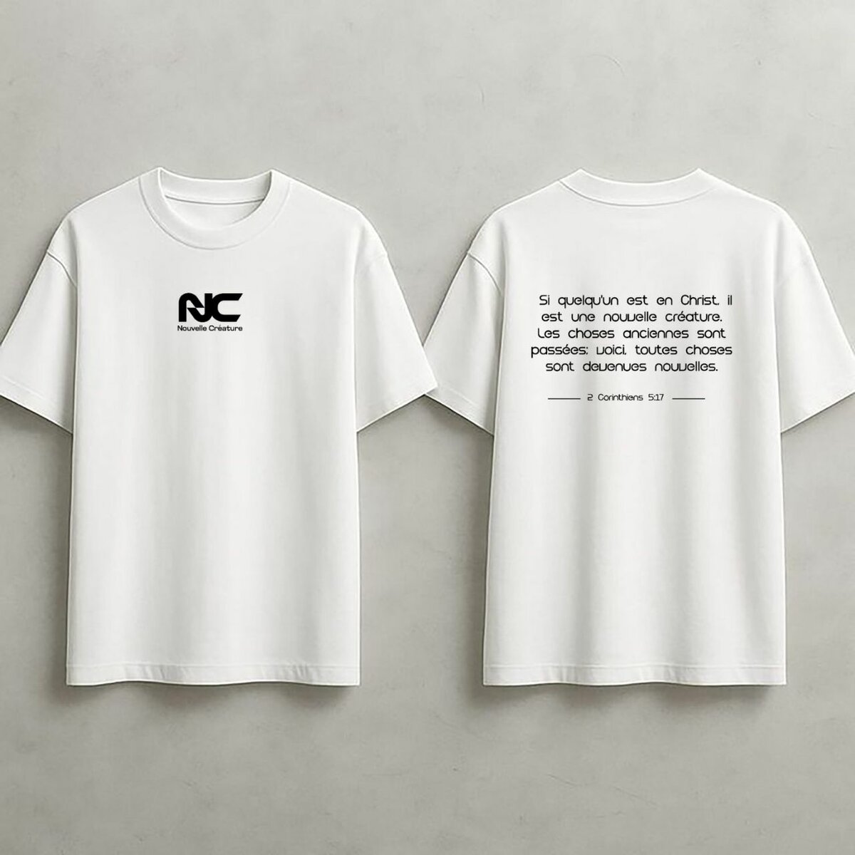 T-shirt "Nouvelle Créature"