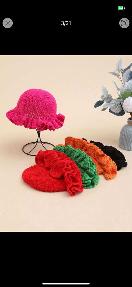 Ruffle tops and hats