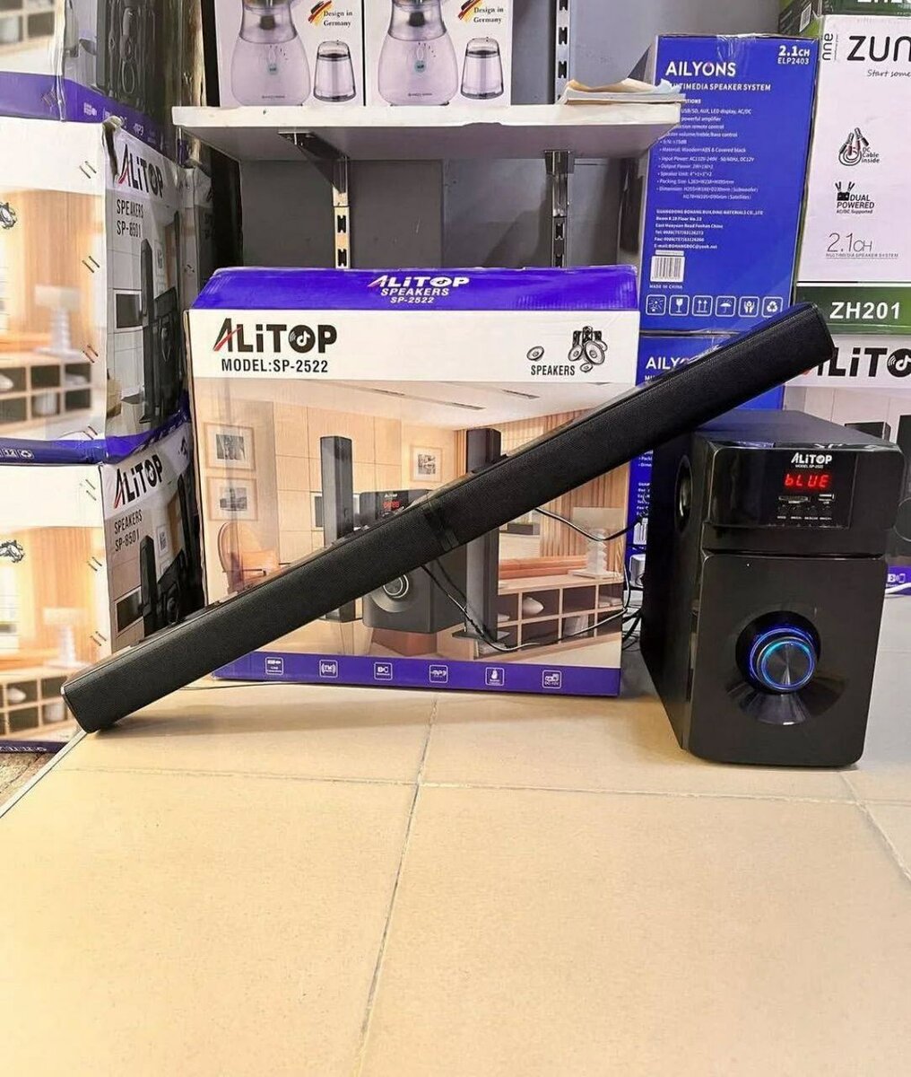 Enceintes Bluetooth 2.1 ALITOP