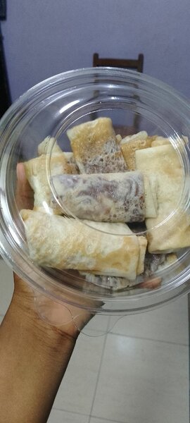 Crêpes roulées délicieuses