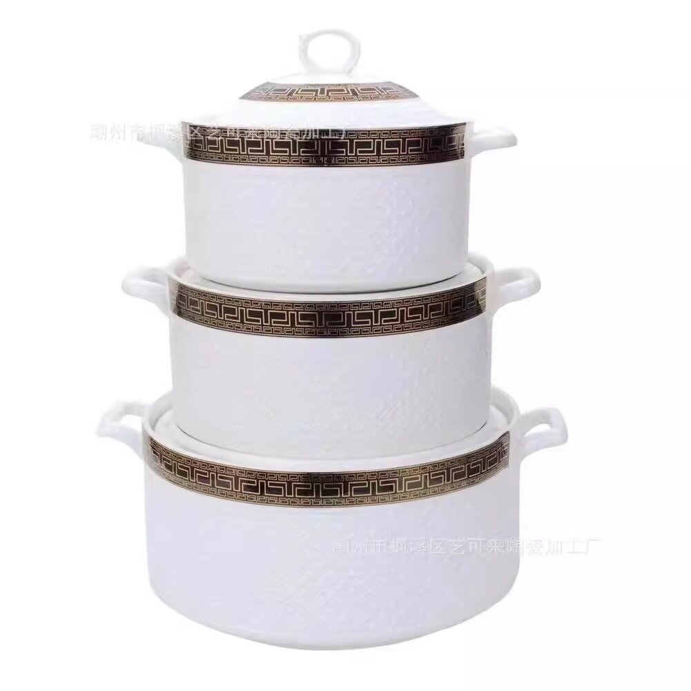 3 bowl set (ceremic )