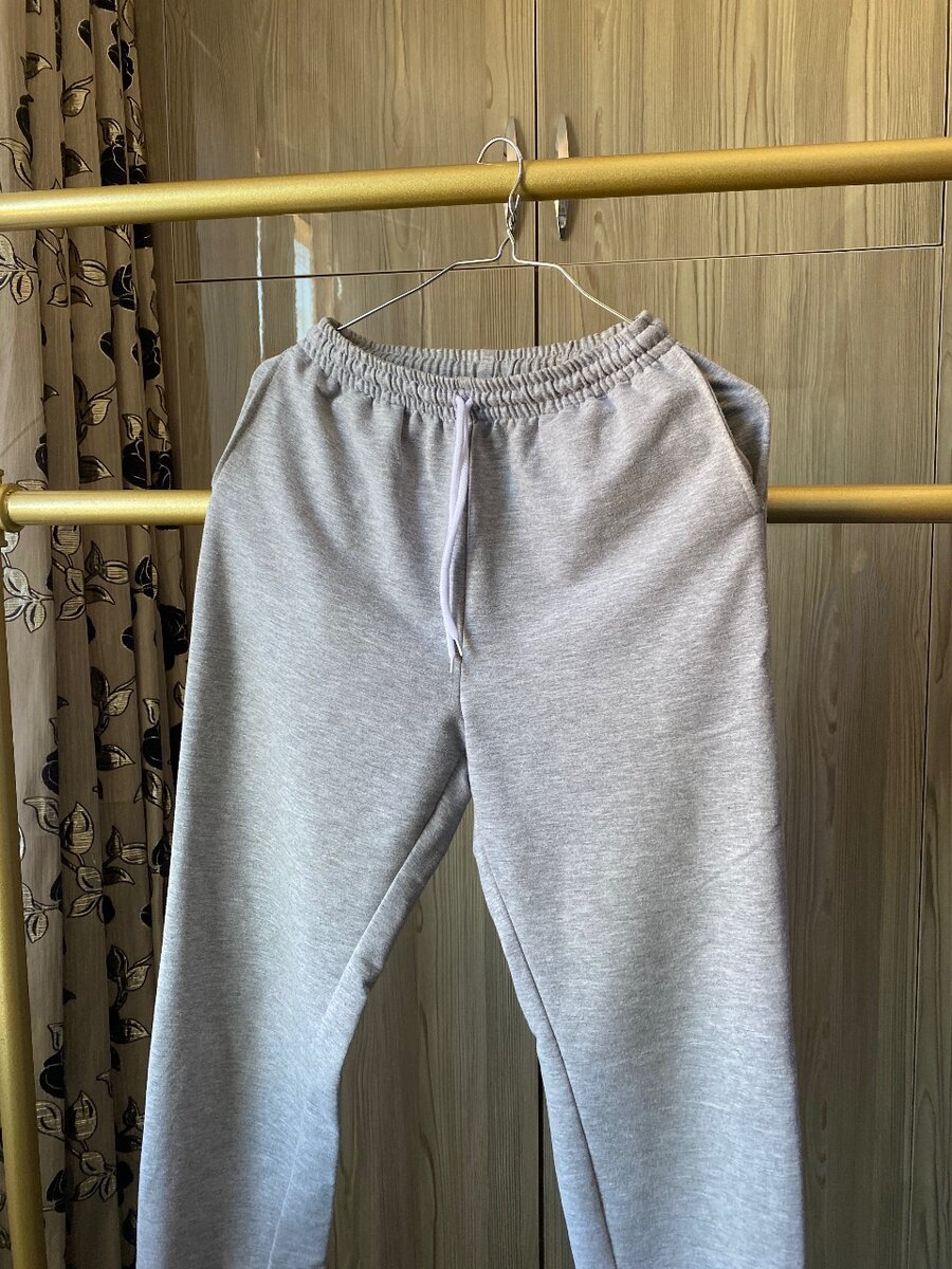 Женские серые спортивные штаны