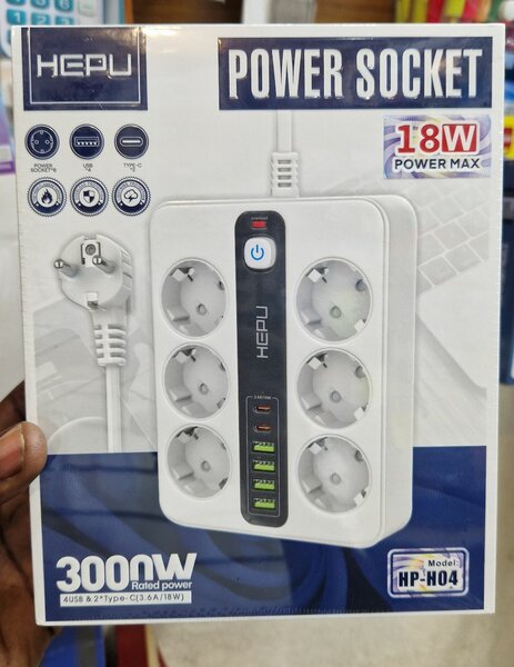 Multiprise HEPU avec ports USB