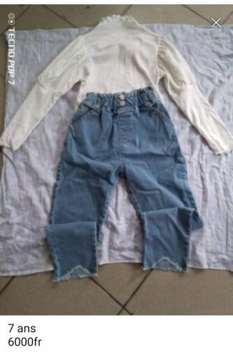 Tenue pour enfants 4-7 ans