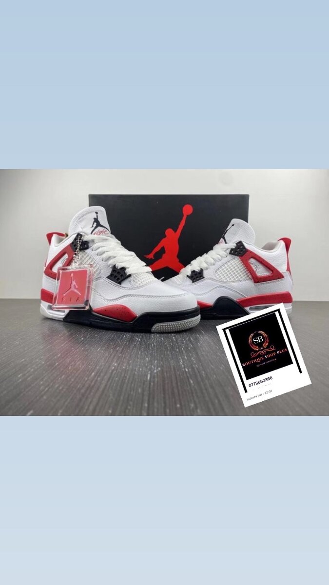 Basket air Jordan 4 authentiqu