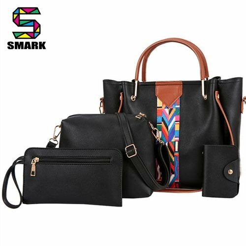 Mateamoda 4 PCS Women Bags Ladies Bags Handbags Purse Should