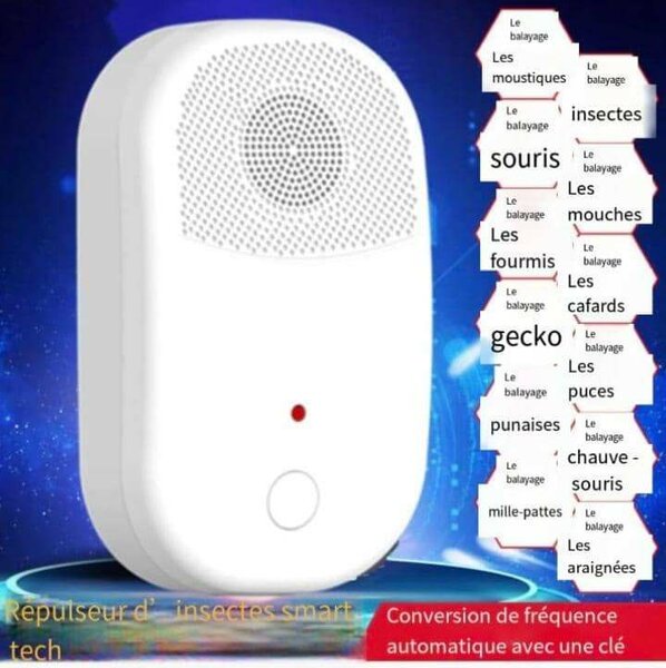 Répulseur d'insectes ultrasonique.