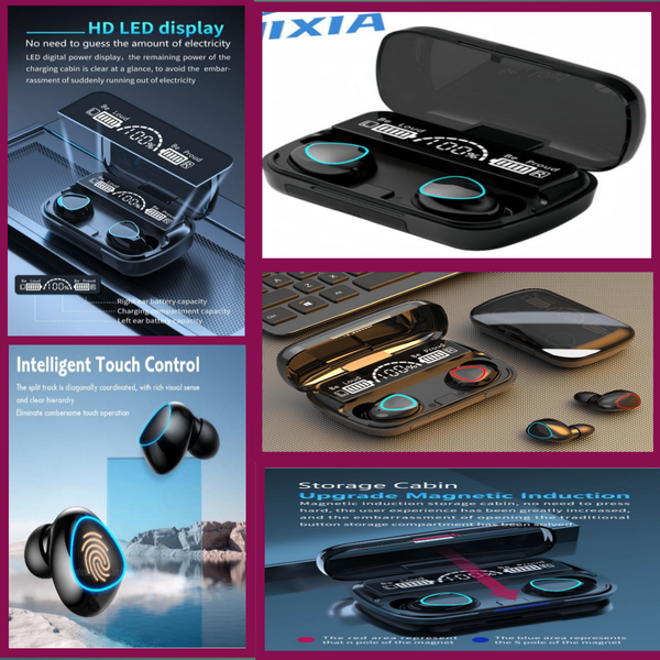 Écouteur blootouth sans fils réchargeable