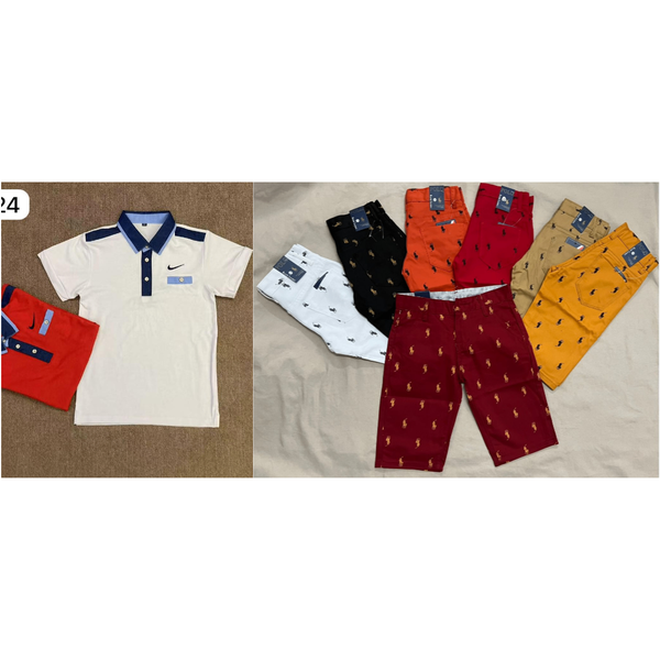 Set Polos et Shorts Design