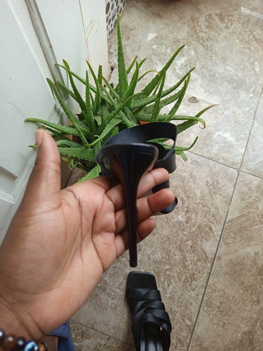 Chaussures à talons noirs