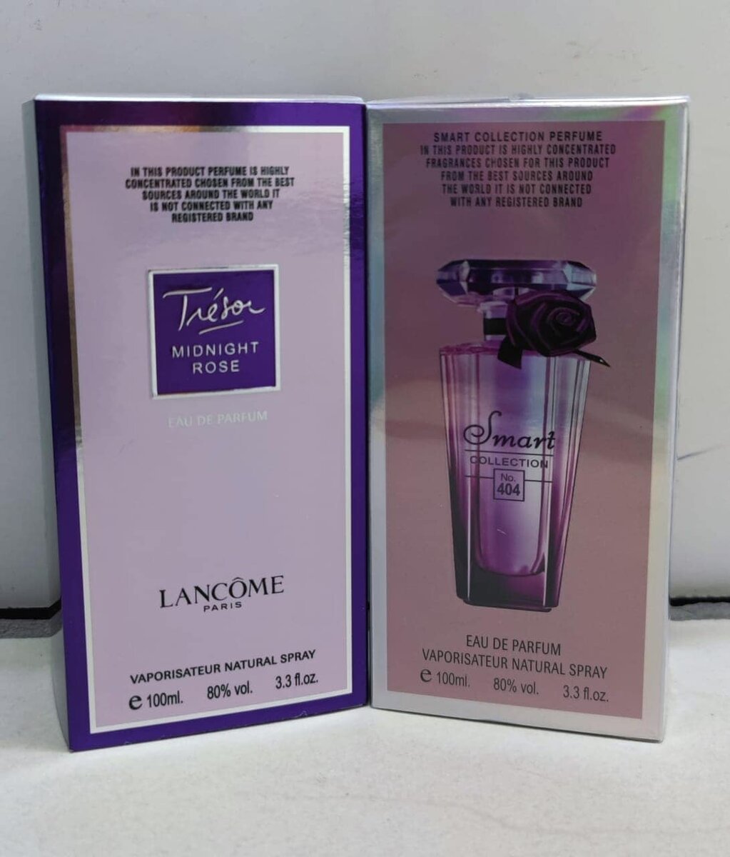 New Scents Smart № 404  Women's perfume, Lancome Tresor Midnight Rose 100ml Eau de Parfum