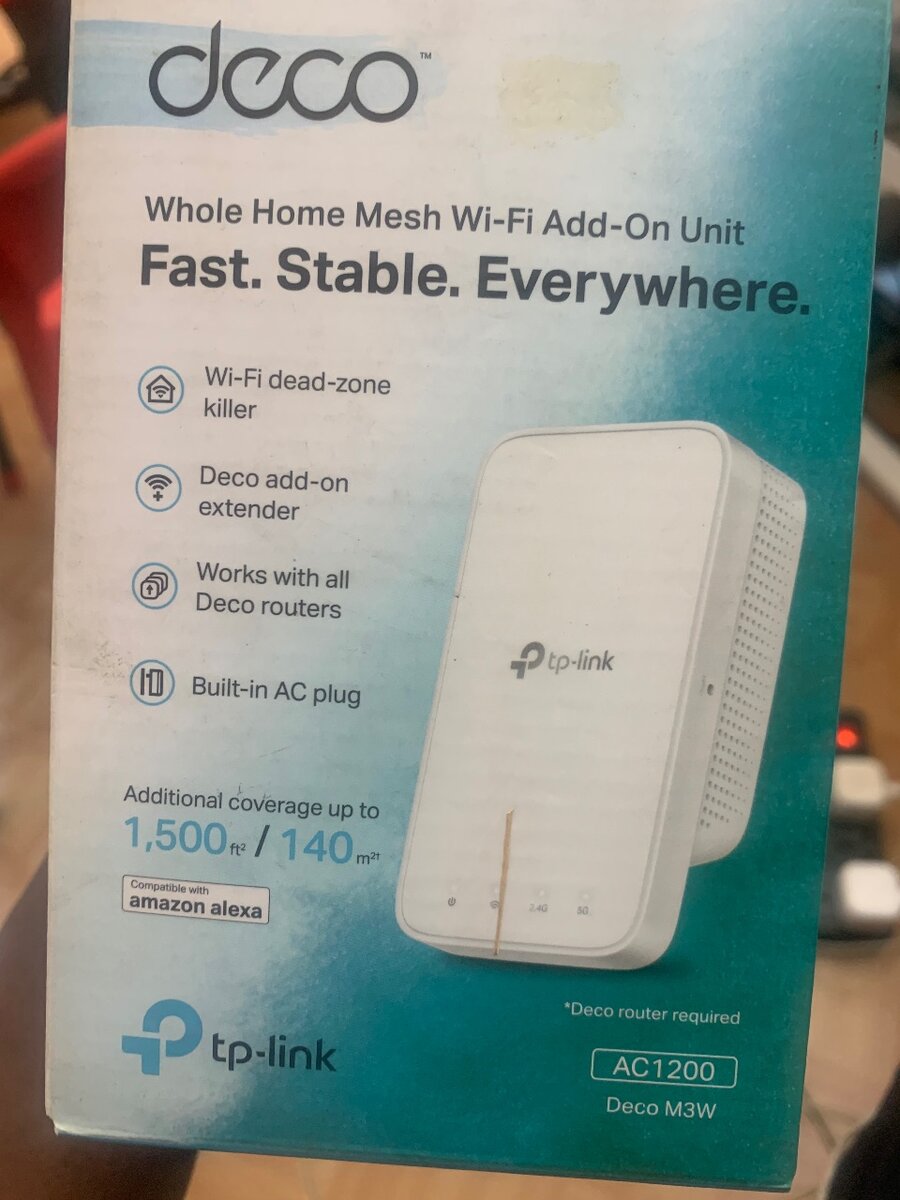 Ptp-Link Deco router extends