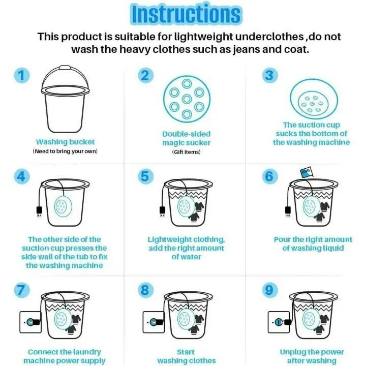 Mini washing machine