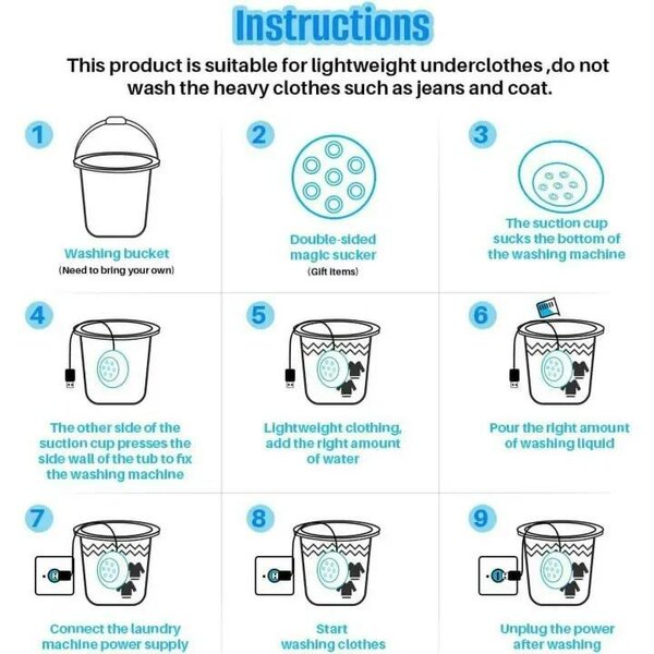 Mini washing machine