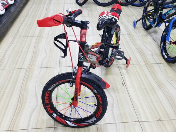 Brand-new kids bicycles