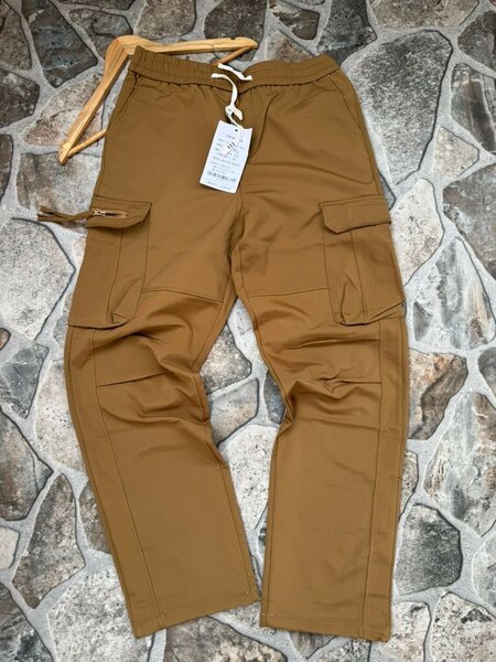 Pantalon cargo marron pour homme
