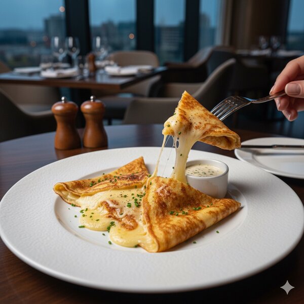 Crêpes salées et sucrées délicieuses