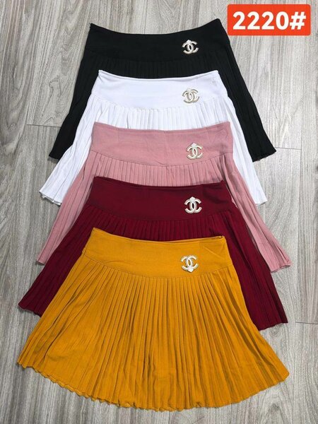 Jupe plissée élégante