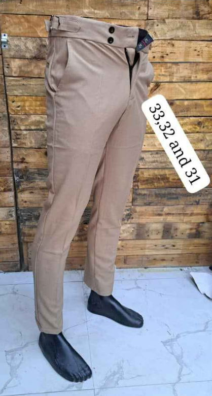 Beltless Mens trousers 