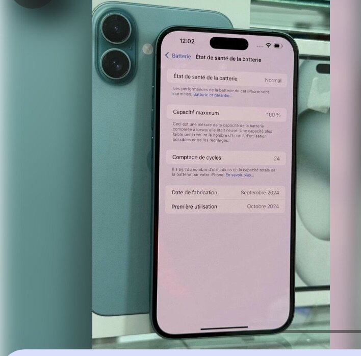 iPhone dernière génération