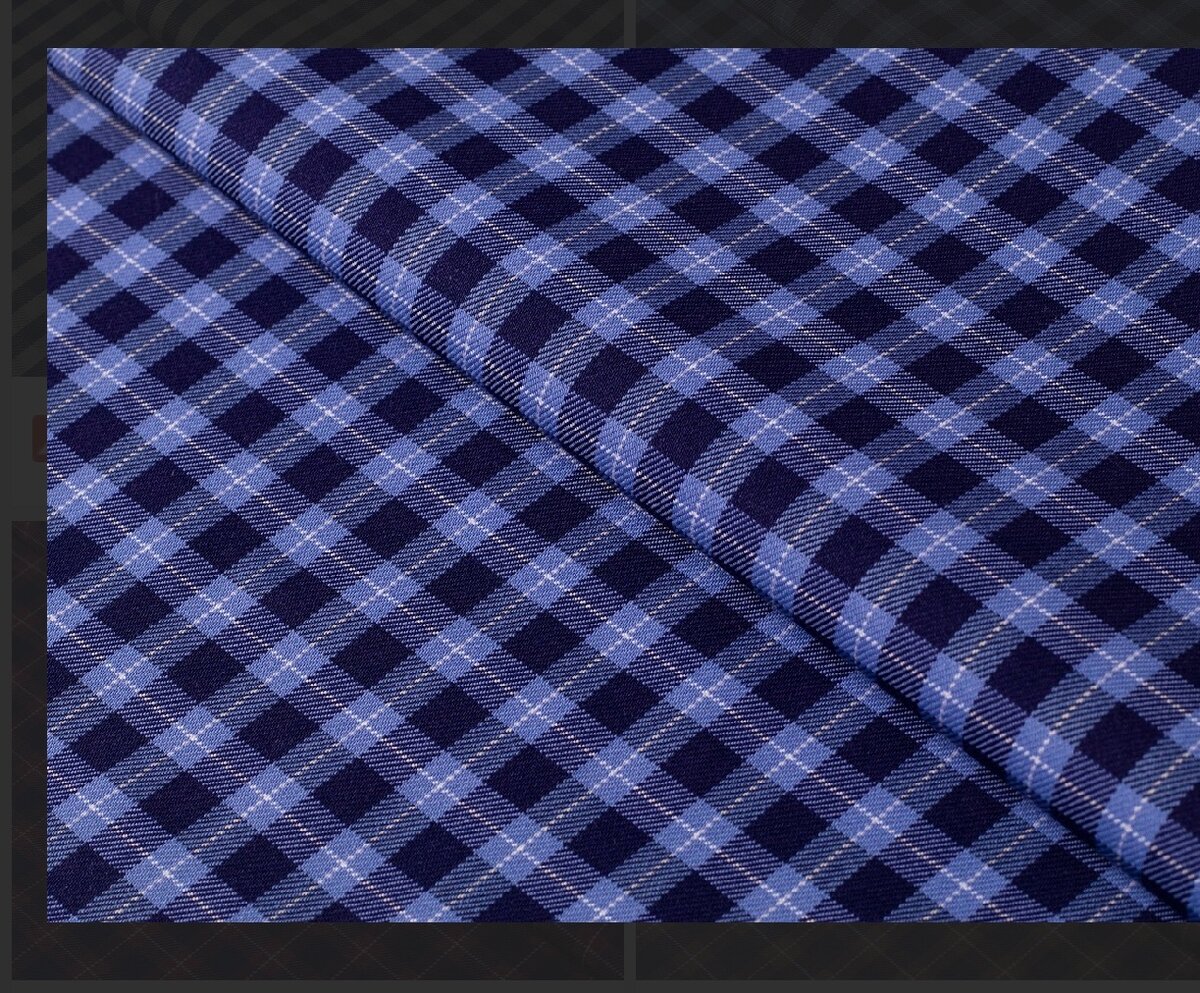 Tissu en coton à motifs