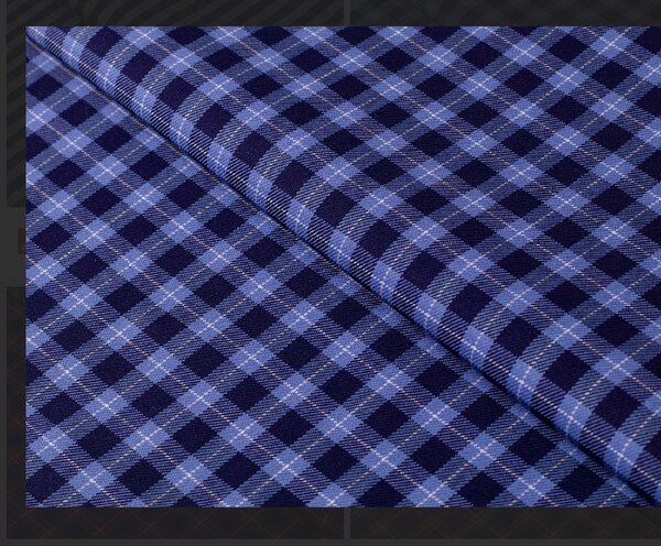 Tissu en coton à motifs