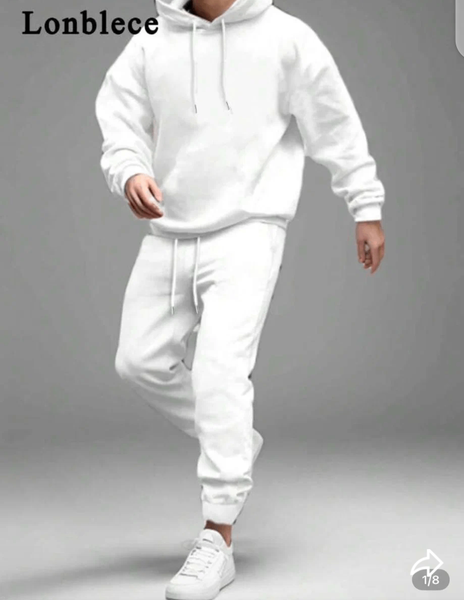 Survêtement blanc confort élégant