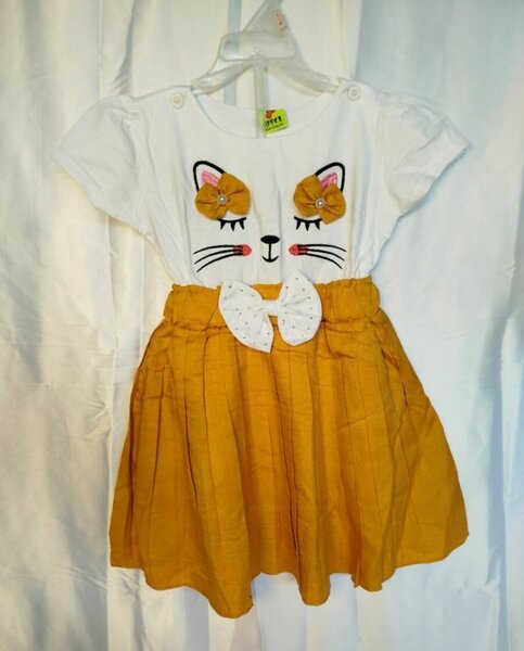 Robe Fille Chat Élégante