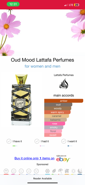 Oud mood Lataffa