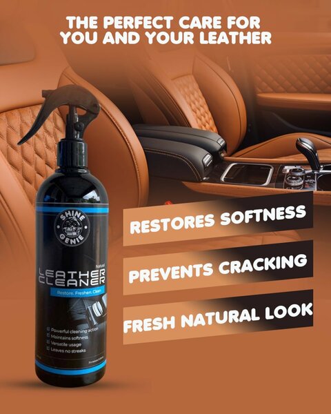 ShineGenie leather cleaner