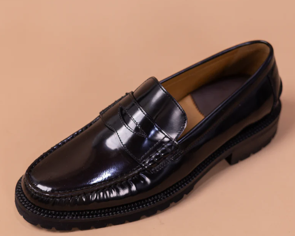 Johnston & Murphy Donnell Penny Loafer - Black