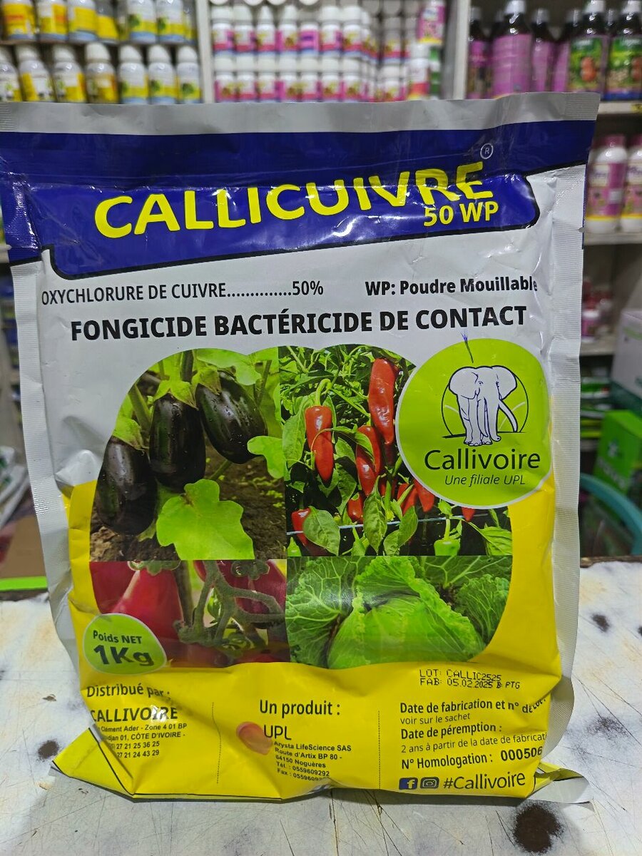 Fongicide Callicuivre 50WP 1kg